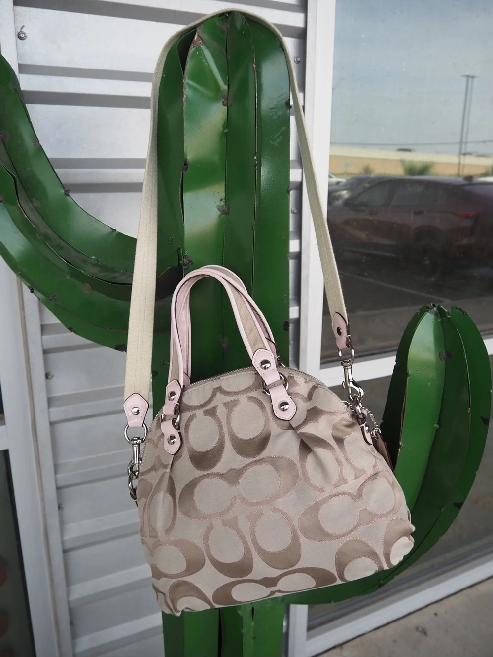 Coach Poppy Satchel Shoulder Bag - Picture 4 of 6